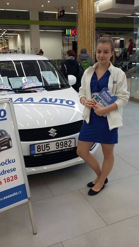 Hosteska pro AAA AUTO Teplice